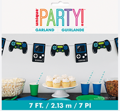Gamer Birthday Garland