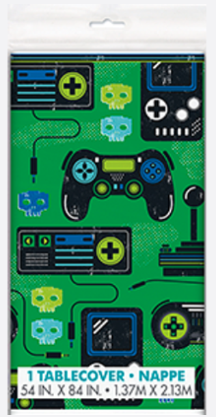 GAMER BIRTHDAY TABLECOVER