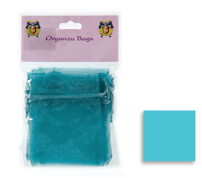 Organza Sheer Bags 3" x 4" - 12pcs Pack TQ