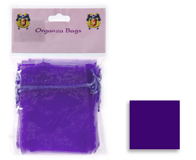 Organza Sheer Bags 3" x 4" - 12pcs Pack PU