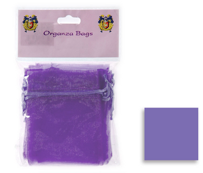 Organza Sheer Bags 3" x 4" - 12pcs Pack LA