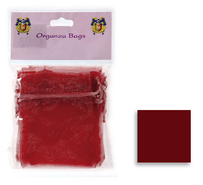 Organza Sheer Bags 3" x 4" - 12pcs Pack BG