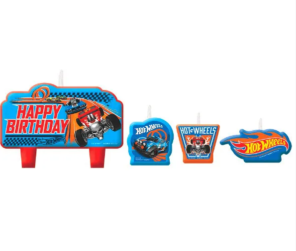 HOT Wheels Racer Vela - HOT WHEELS WILD RACER CANDLE SET