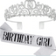 Set Sash & Tiara Birthday Girl