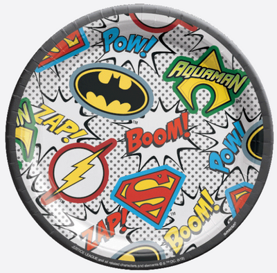 JUSTICE LEAGUE HEROES UNITE PLATES