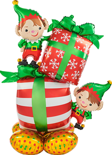 AIRLOONZ CHRISTMAS ELVES 53"