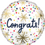 18" CONGRATS CONFETTI SPRINKLE