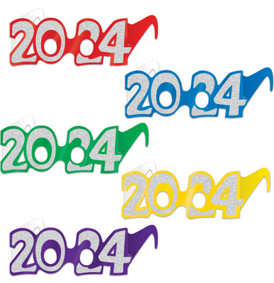 2024 Glittered Foil Eyeglasses