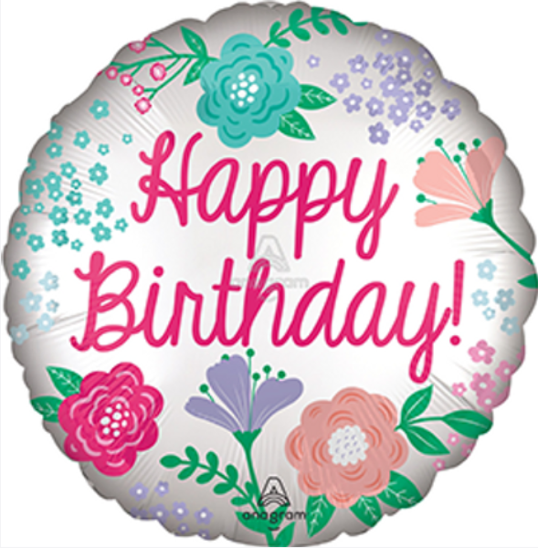 18" HAPPY BIRTHDAY GARDEN