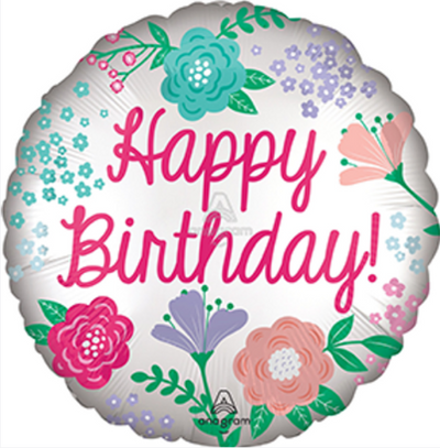 18" HAPPY BIRTHDAY GARDEN
