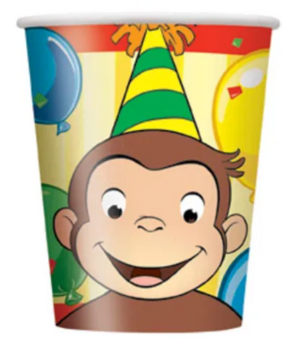 CUR GEORGE ANIMATED CUPS