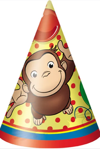 CUR GEORGE ANIMATED HATS