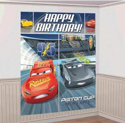 DISNEY CARS 3 SCENE SETTER