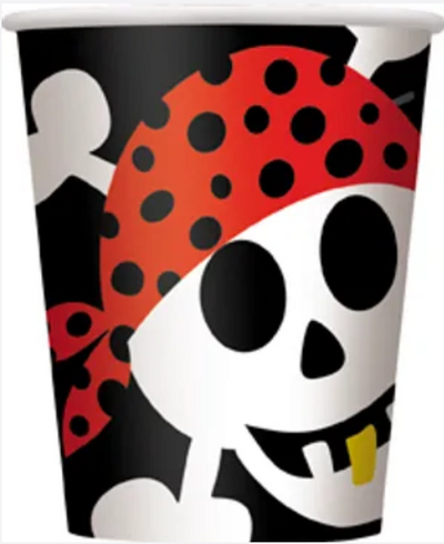 PIRATE FUN CUPS