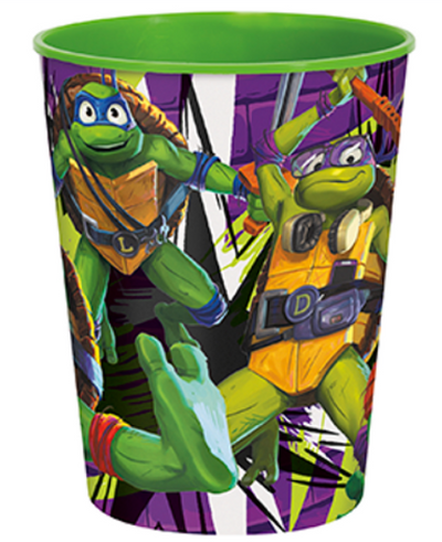 TMNT PLASTIC CUP 16OZ
