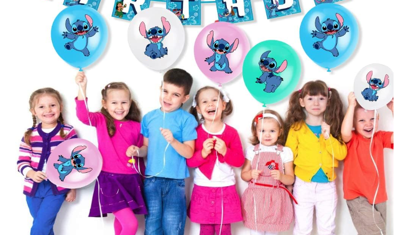 Globos Latex Stitch Pack 16 Unidades