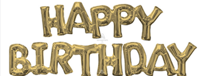 PHRASE HAPPY BIRTHDAY WHITE GO