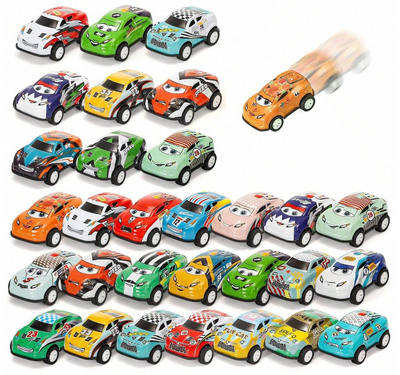 Mini Auto de Carrera X Unidad