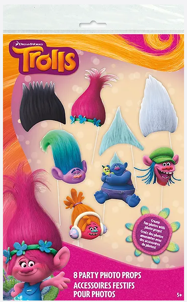 Trolls Photo Props