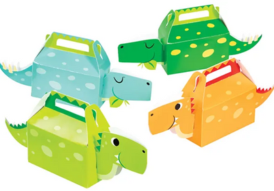 Boy Dino Party Treat Boxes