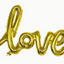 Globo Letra Love San Valentin