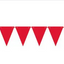 Mini Pennant Banner Red