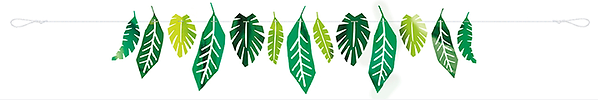 SAFARI LEAVES GARLAND