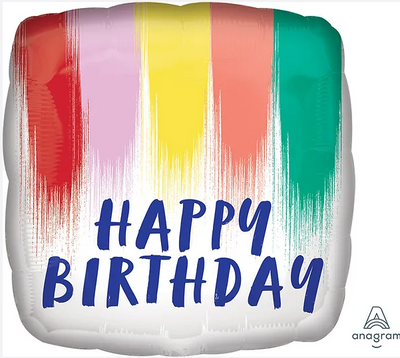 18'' HAPPY BIRTHDAY PAINT