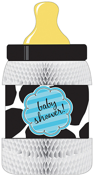BABY COW BOY CENTERPIECE