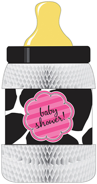 BABY COW GIRL CENTERPIECE