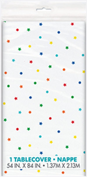 DOTS & STARS TABLECOVER