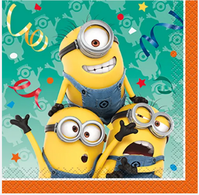 Despicable Me Beverage Napkins (x16u)