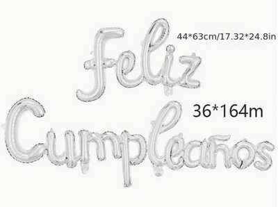 Globo Feliz Cumpleaños Español