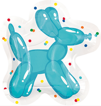 BALLOON DOG SHAPED PLATE
