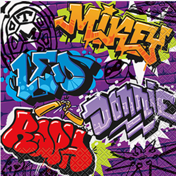 TMNT LUNCHEON NAPKINS