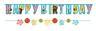 MOANA BANNER KIT 2PCS