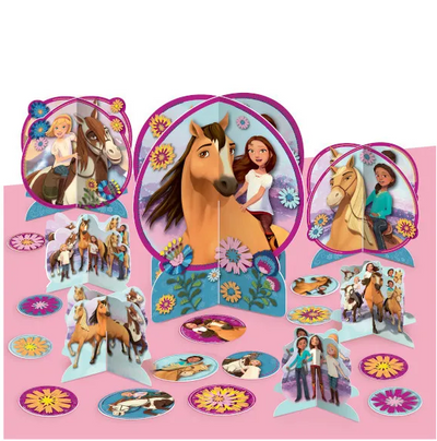 Spirit Horse Riding Table Decorations Kit