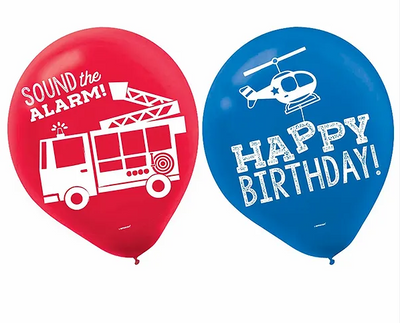 FIRST RESPONDER LATEX BALLOONS