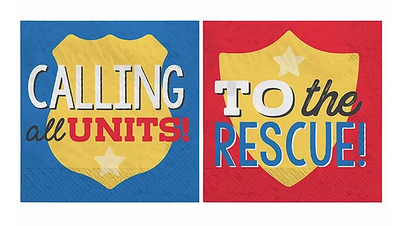 FIRST RESPONDER NAPKINS