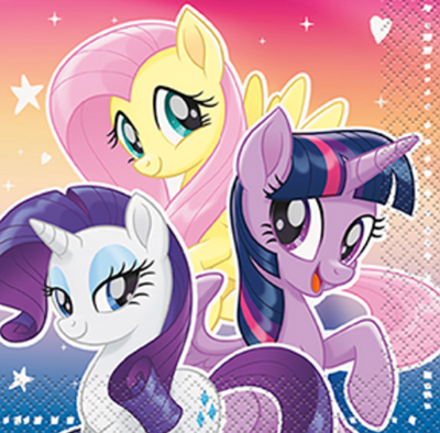 MY LITTLE PONY NAPKINS