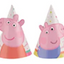 Peppa Pig Mini Party Hats (x8u)