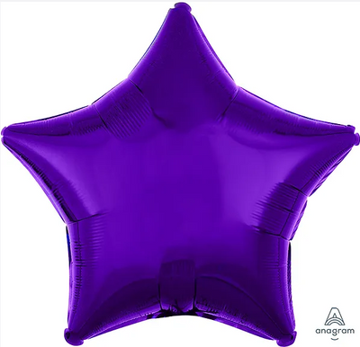19" PURPLE STAR