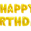 "HAPPY BIRTHDAY" Balloon