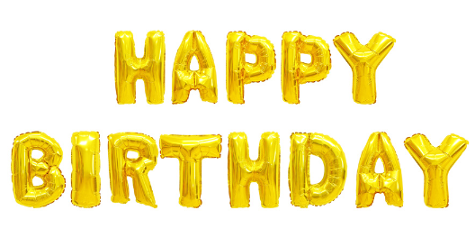 "HAPPY BIRTHDAY" Balloon