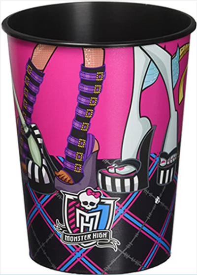 MONSTER HIGH PLASTIC CUPS