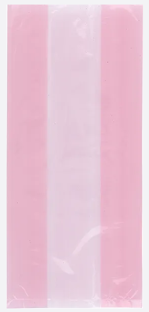 Cello Bags Pastel Pink 30CT