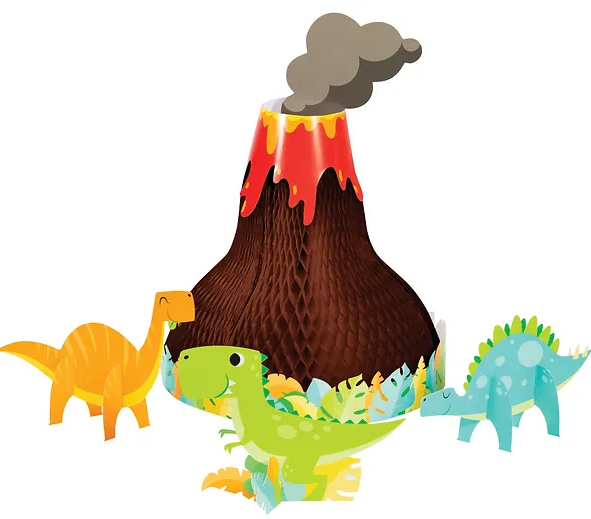 Boy Dino Party Centerpiece