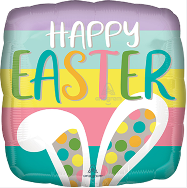 18" HAPPY EASTER BUNNY EARS