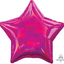 19'' IRIDESCENT MAGENTA STAR