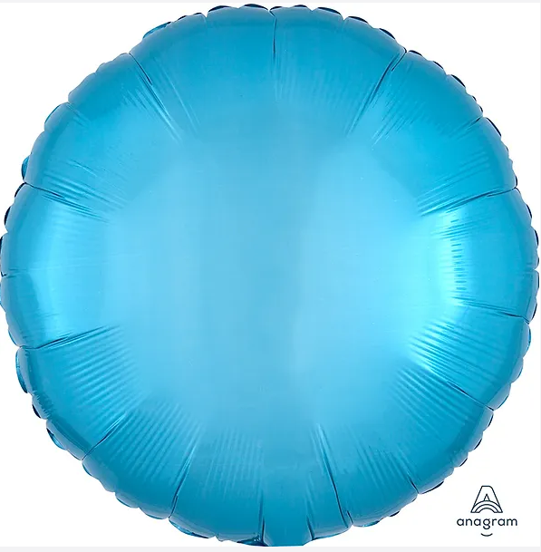 18" CARIBBEAN BLUE CIRCLE